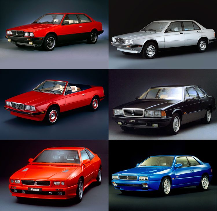 Maserati Biturbo Range