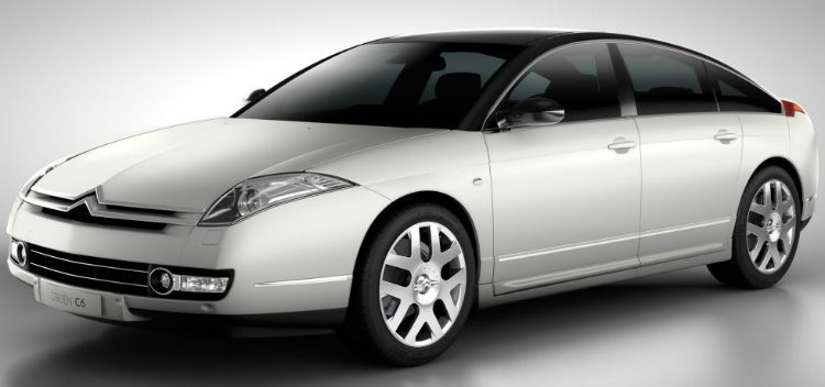 Citroen C6 Blanc Noir
