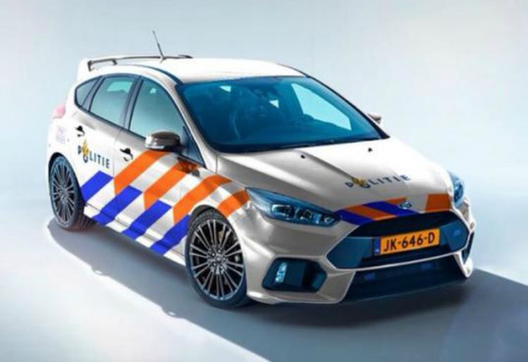 Ford Focus RS Politie