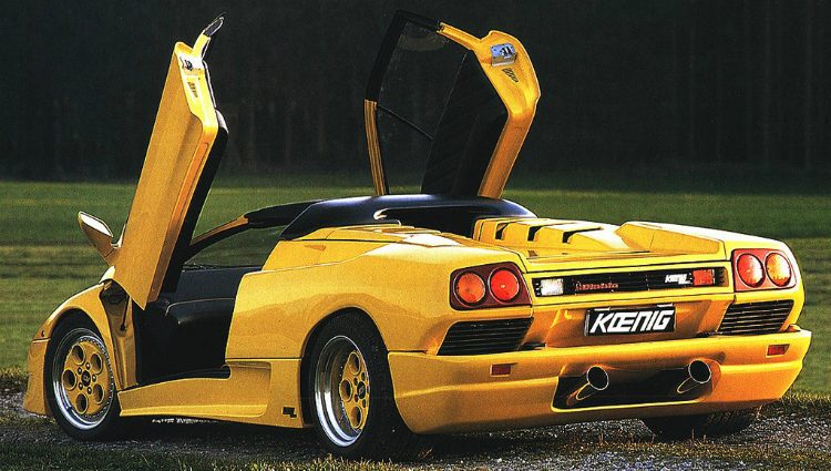 Koenig Lamborghini Diablo VT Roadster Special