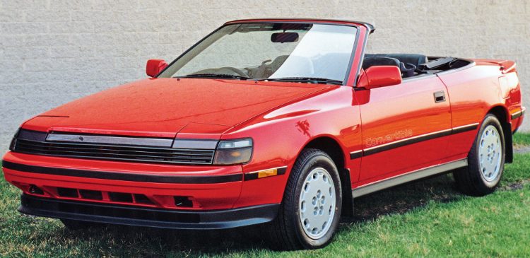 Toyota Celica GTI Convertible
