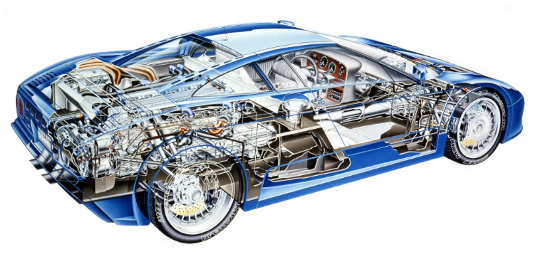 Bugatti Eb110 Rear View Special: Bugatti EB110