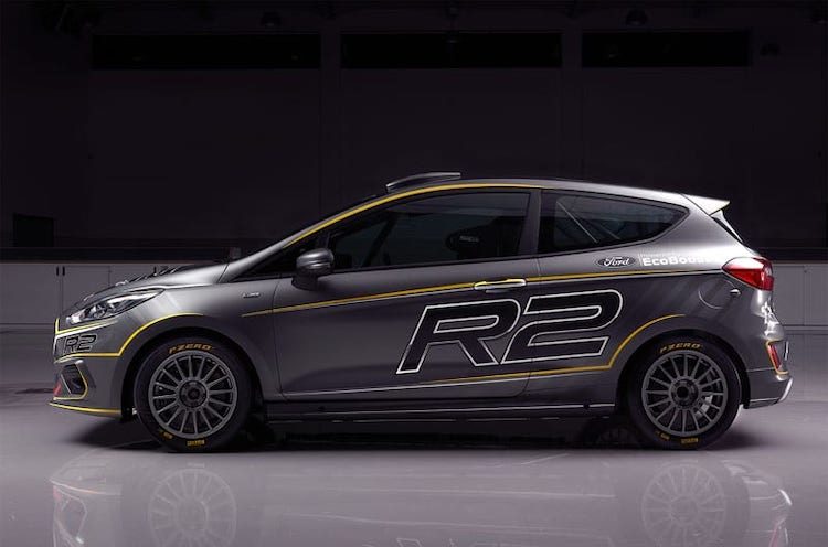 Lach als een koter, met de Fiesta R2's 200 pk sterke motor
