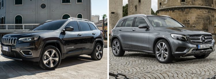 Jeep Cherokee - Mercedes GLC