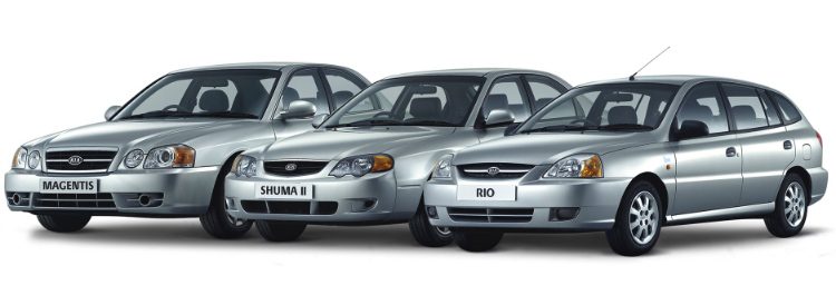 Kia Magentis Shuma Rio