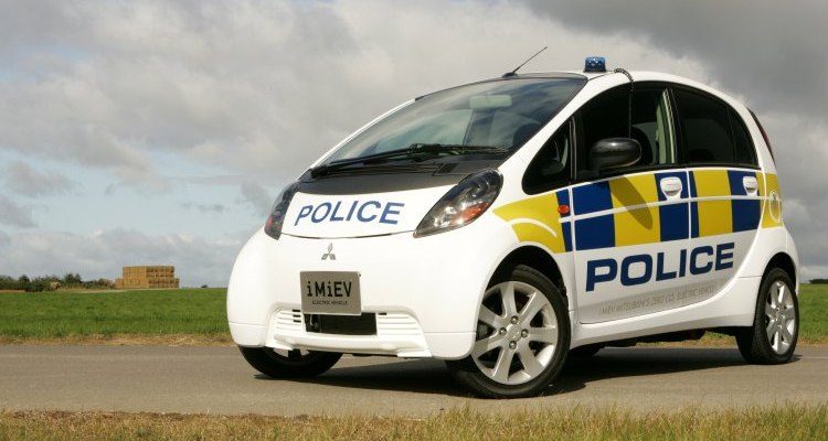 Mitsubishi i-Miev politie