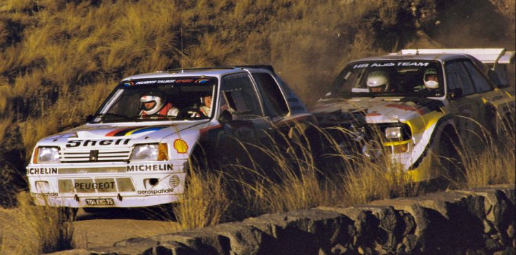 Peugeot 205 T16 - Audi Quattro S1 '86