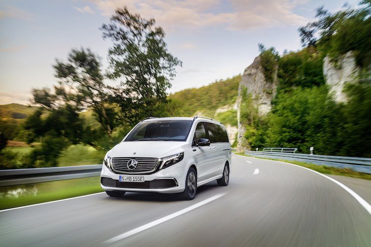Mercedes EQV, de elektrische MPV van het merk is hier