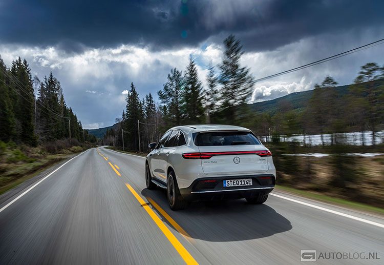 Mercedes Benz EQC 400 4MATIC rijtest en video