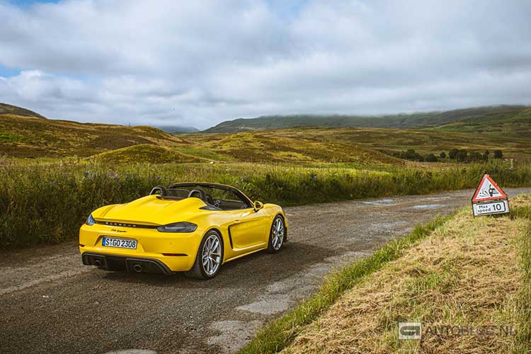 Porsche 718 Spyder rijtest en video