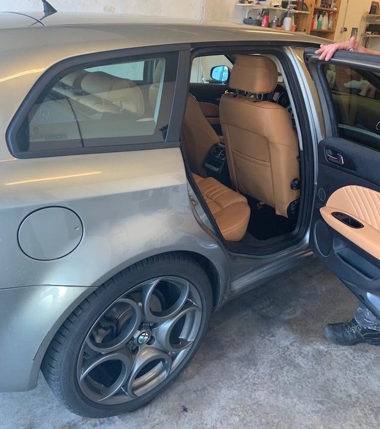 Alfa Romeo 159 lederen interieur