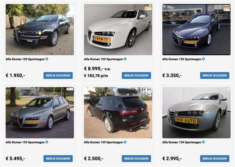 Alfa Romeo Sportwagon 1.9 JTD 