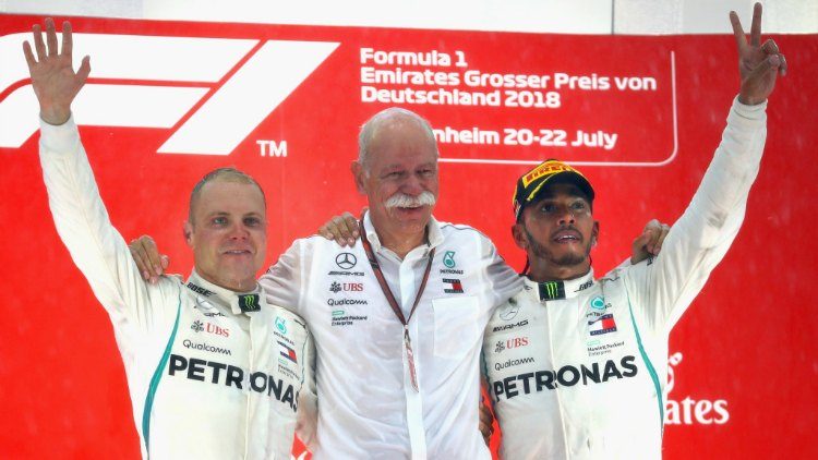 Bottas - Zetsche - Hamilton