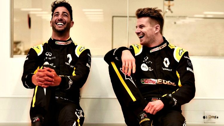 Daniel Ricciardo - Nico Hulkenberg - Renault Sport F1