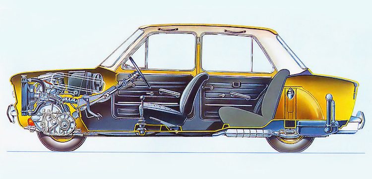 Fiat 128 4-Door '69