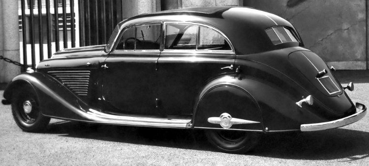 Fiat 527 Ardita 2500 Superaerodinamica 900 '34
