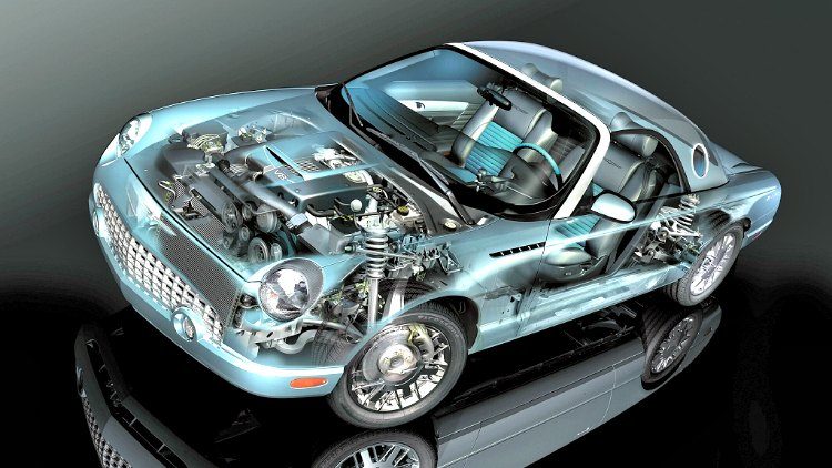 Ford thunderbird '02