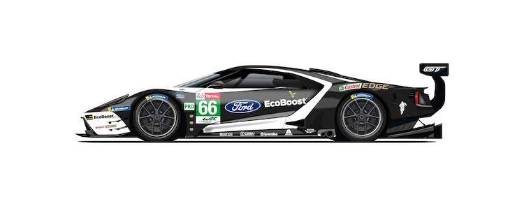 Wat je moet weten over de 24u Le Mans Ford GT liveries
