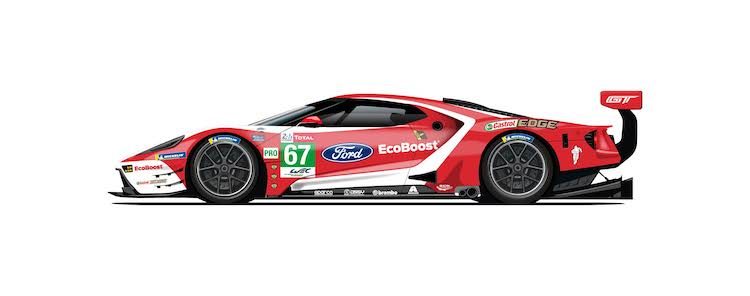 Wat je moet weten over de 24u Le Mans Ford GT liveries