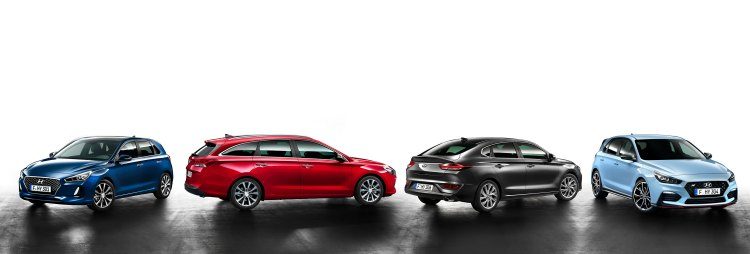 Hyundai i30 model range '19