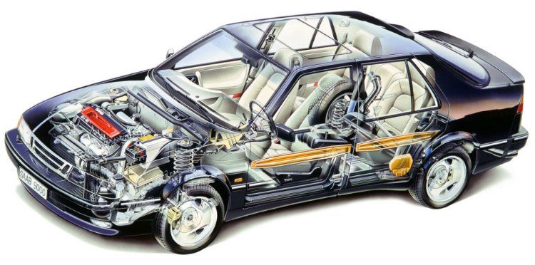 Saab 9000 CSE Turbo Aero '98