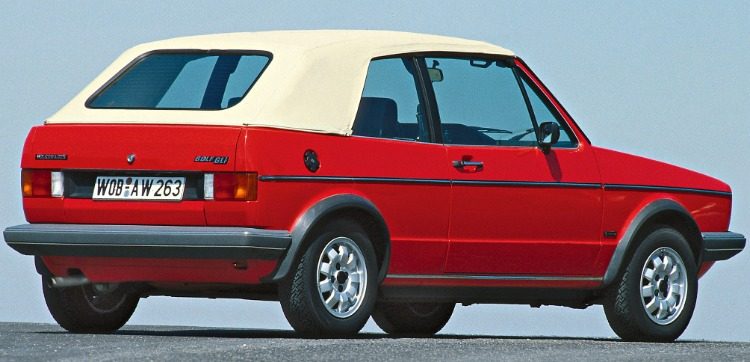 Volkswagen Golf GLI Cabriolet (Typ 155) '80