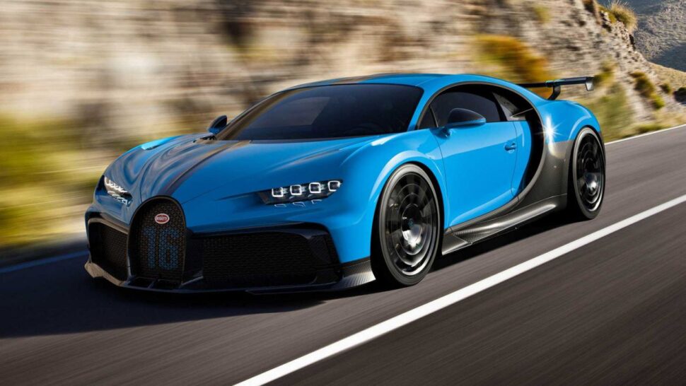 Voorkant Bugatti Chiron Pur Sport