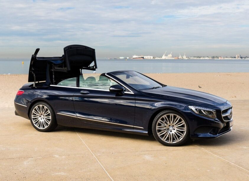 Mercedes S-Klasse coupé en cabriolet