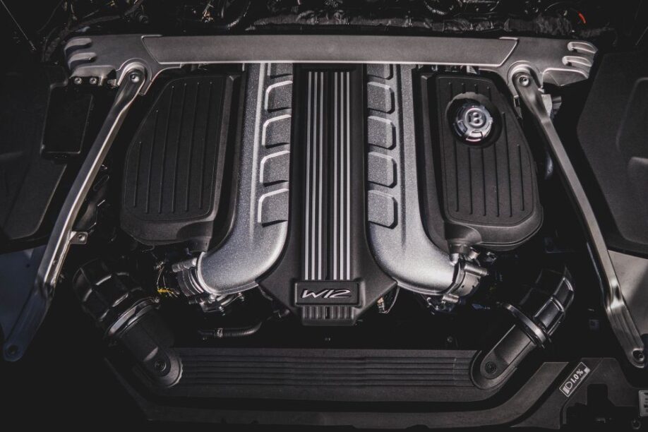 De 6.0 W12 van Bentley
