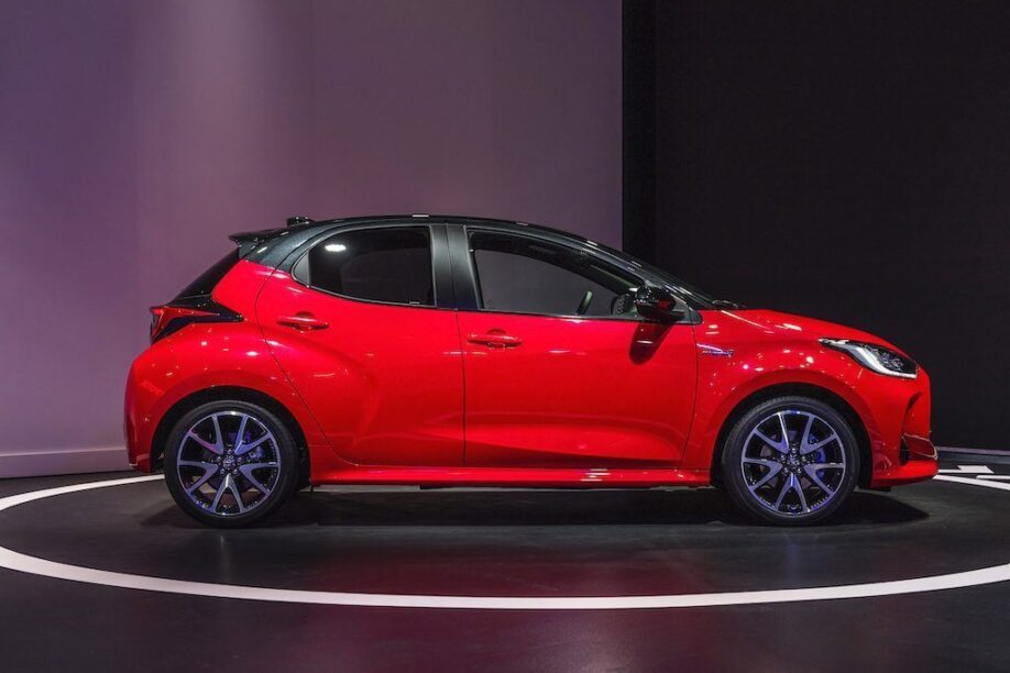 Toyota Yaris zijkant