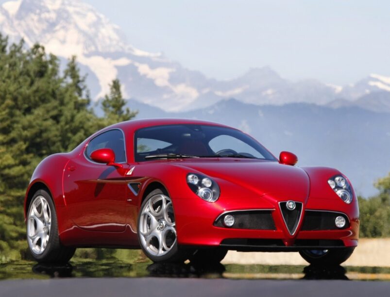 Giulia GTAm alternatieven - Alfa Romeo 8C