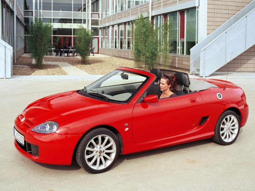 fun roadster voor 7.000 - MG TF160