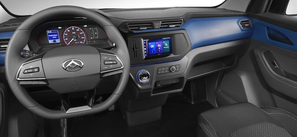 Maxus bedrijfswagen interieur