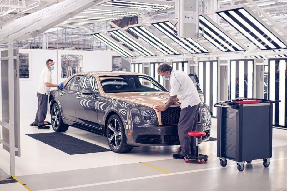 De een-na-laatste Bentley Mulsanne
