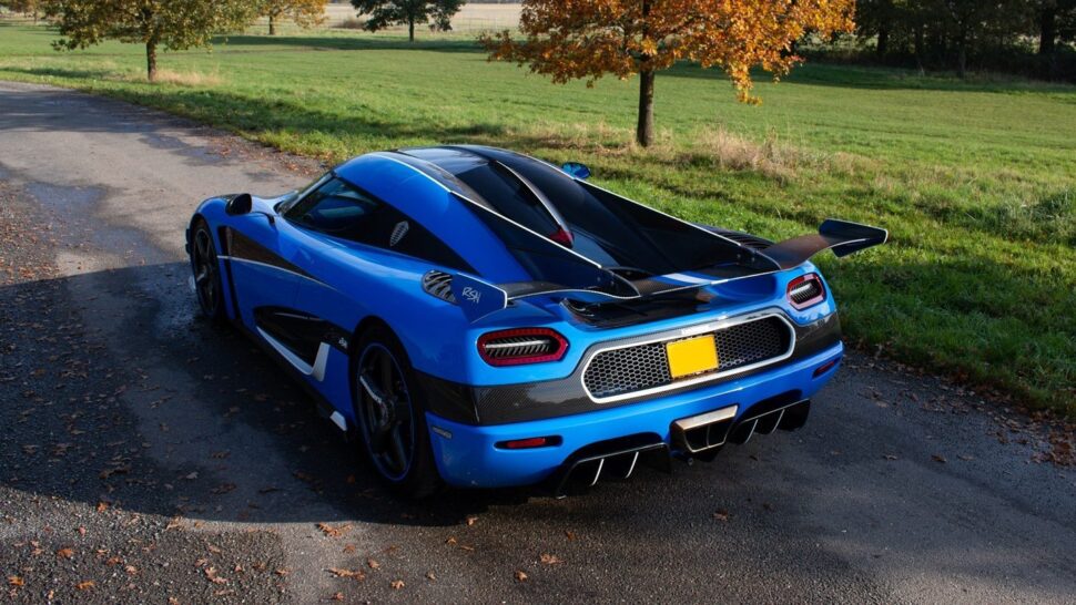 Achterkant Koenigsegg Agera RSN
