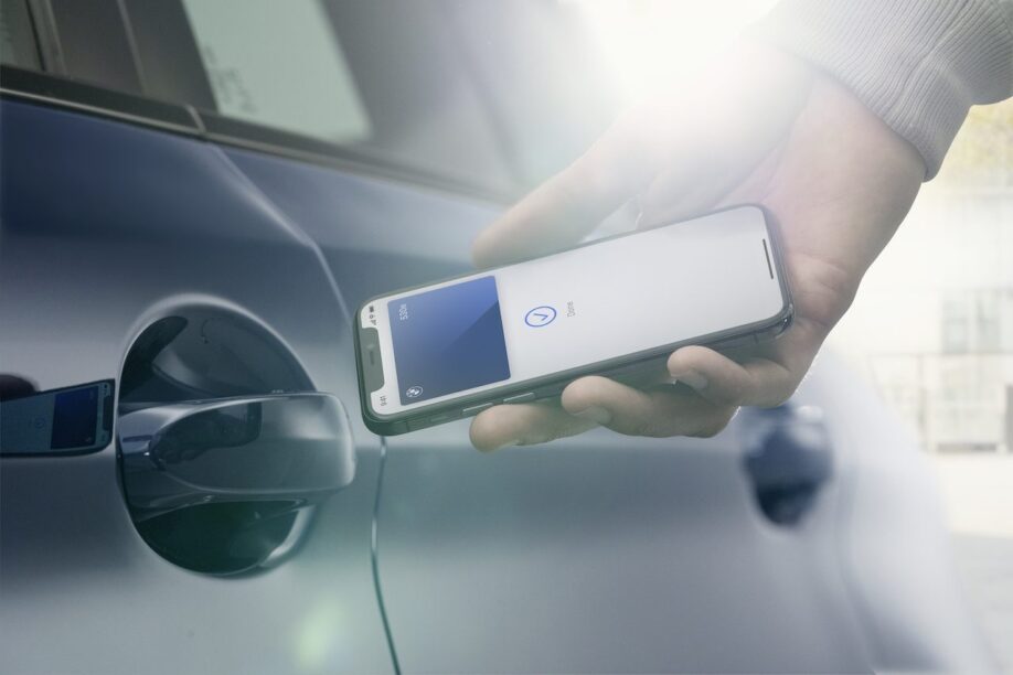 iPhone vervangt BMW autosleutel dichtbij