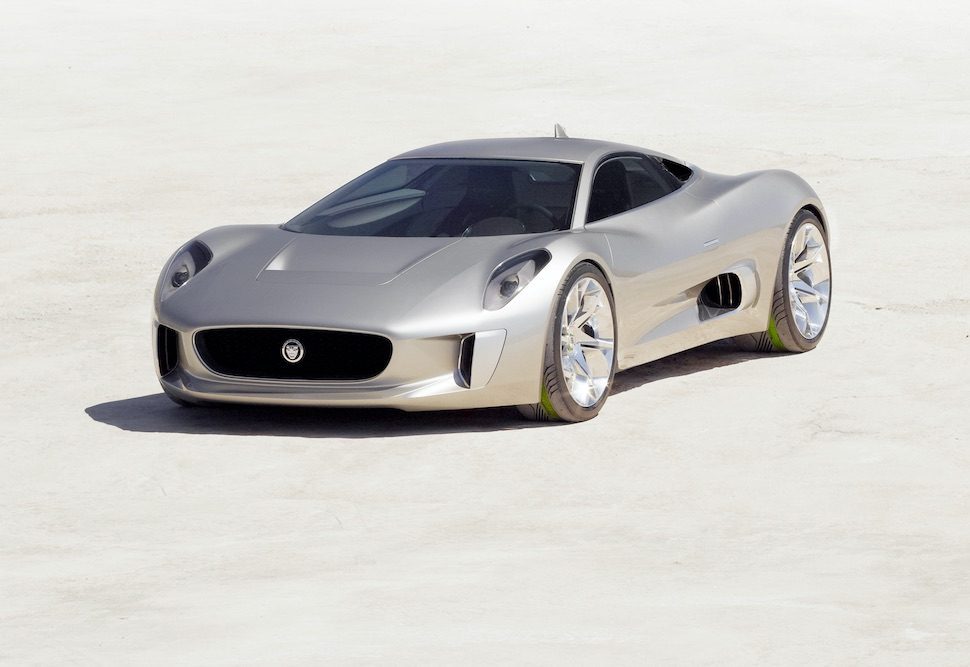 Jaguar C-X75 supercar concept