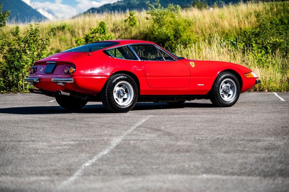 Ferrari 365 GTB/4 Daytona, die verkocht werd op de online veiling van RM Sotheby's