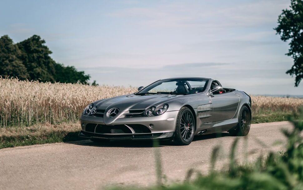 SLR McLaren, die verkocht werd op de online veiling van RM Sotheby's