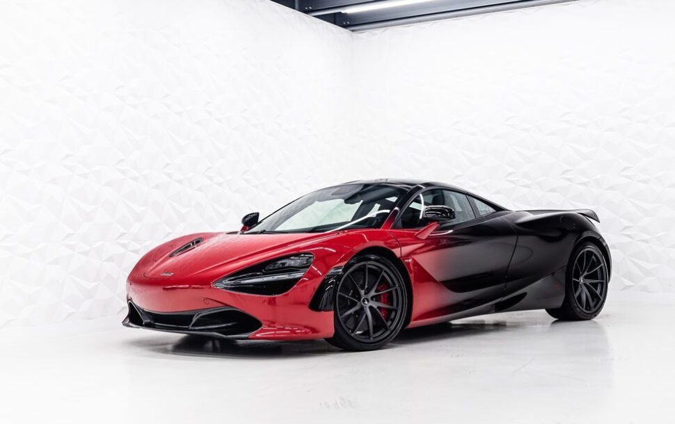 De voorkant van Verhoevens 720S