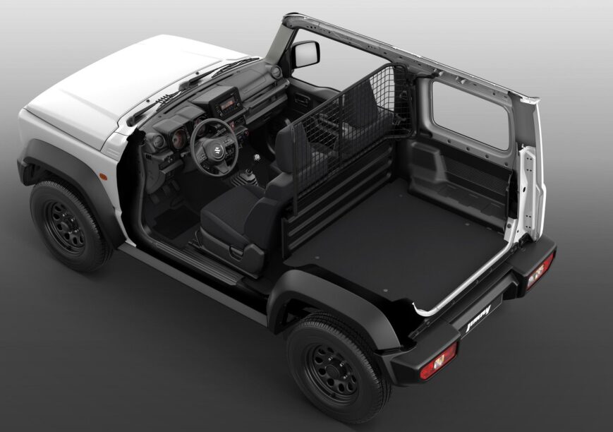 Een gehalveerde Suzuki Jimny