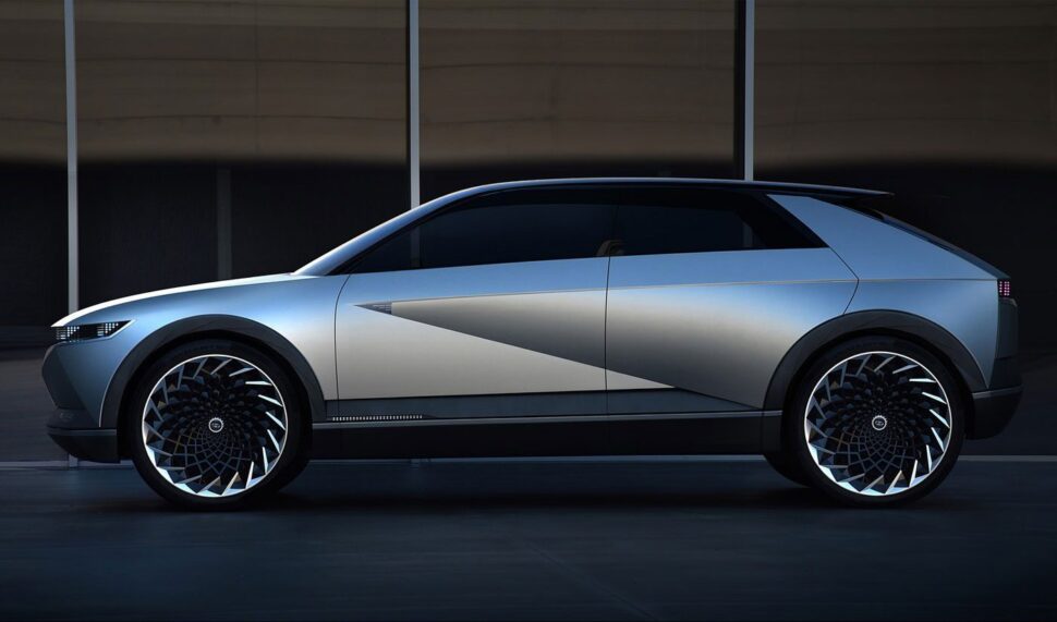 Hyundai 45 Concept, die in productie gaat als Ioniq 5