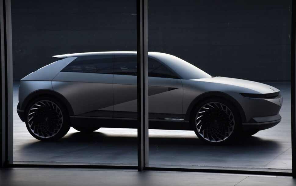 Hyundai 45 Concept, die in productie gaat als Ioniq 5