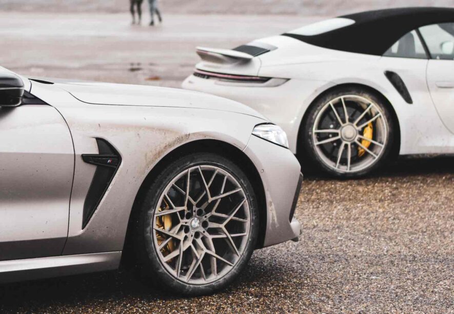 BMW M8 Competition Cabrio vs Porsche 911 Turbo S Cabrio