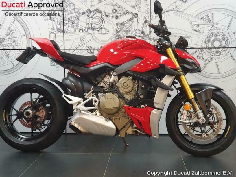Model 2020 motorfietsen Streetfighter V4 S