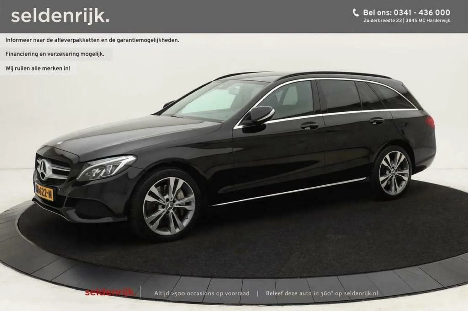 piepjonge Benz met 5 ton
