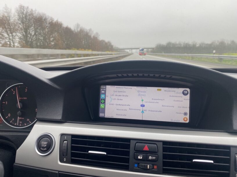 Apple CarPlay BMW E91