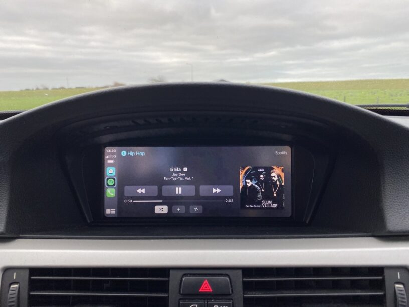 Apple CarPlay BMW E91