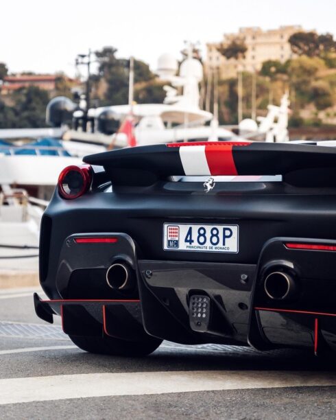 Ferrari 488 Pista Spider Charles Leclerc