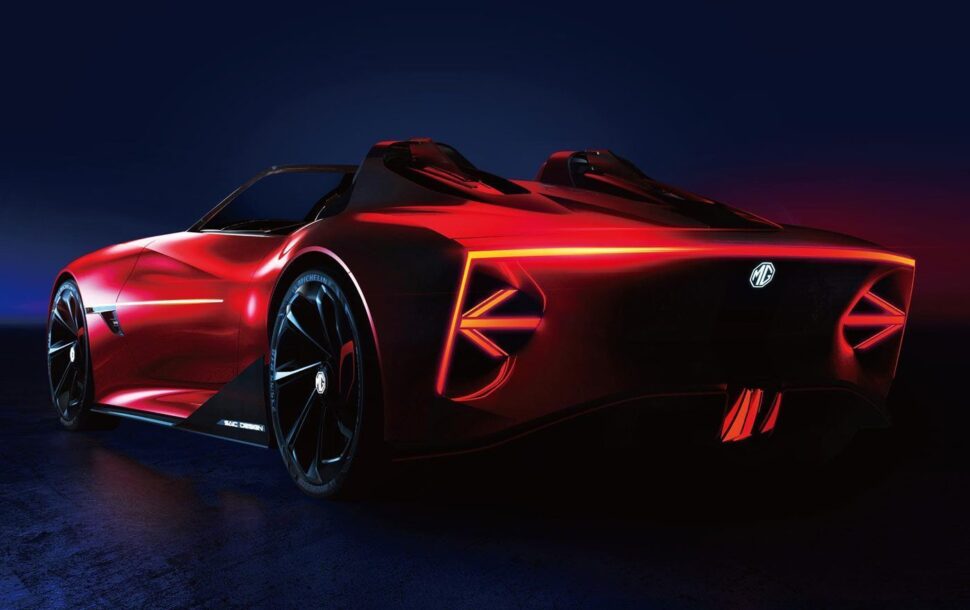MG Cyberster, die gefinancierd moet worden via crowdfunding